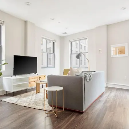 Ferienwohnung Comfy Financial District 1 Bed With Keyless Entry